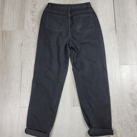 ASOS DESIGN Men's Straight Leg Jean Black - Picture 3 of 7